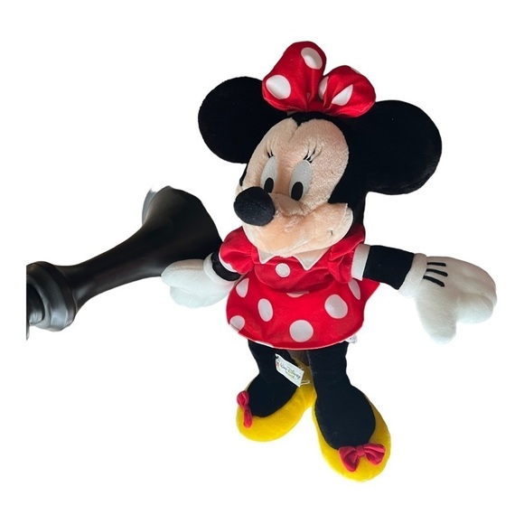 Walt Disney World Minnie Mouse Plush Stuffed Animal Bow Polka Dot Dress  18"‎ - Picture 6 of 10